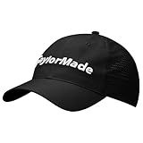 TaylorMade Golf Men's Standard LITETECH HAT, Black