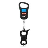 KastKing ToughTide USB Charging Fish Scale with Lip Gripper, Black Combo