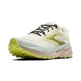 Brooks Women’s Cascadia 19 Mountain Trail Running Shoe - Coconut/Misty Blue/Ebony - 9.5 Medium
