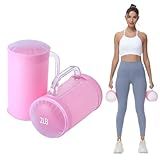 DEIRIS Water Dumbbells, Water Filled Training Dumbbells, Travel Weights Set, Adjustable Weights to 4 Lbs/Pair, Portable Gym for Strength Training, Fitness and Shaping