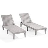 Nestl Lounge Chair Outdoor, Tanning Chair, Chaise Lounge Outdoor Set of 2