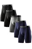 Compression Shorts Men Spandex Athletic Underwear Boxer Brief Base Layer L