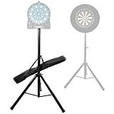 Turnart Dartboard Stand,Professional Dart Board Holder, 4KG Duty Portable Dartboard Stands for Adults, Dart Board Accessories Adjustable Height from 106 cm to 200 cm