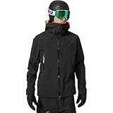 Helly-Hansen Sogn Shell 2.0 Jacket for Men, Premium Waterproof Skiing-Jacket with Breathable Fabric, Ideal for Winter Sports, 990 Black - L