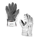 EVERY SPORT FOR LESS.COM Warrior Burn XP Lacrosse Player Gloves Adult/White (Medium 12")