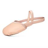 STELLE Genuine Leather Half Soles Dance Shoes Womens Lyrical(BP, 7.5/8.5)