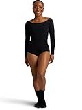 Capezio Women's Long Sleeve Leotard,Black,Small