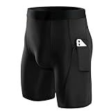 Niksa Compression Shorts Men, Compression Underwear for Men Athletic Shorts, Running Workout Fitness Shorts