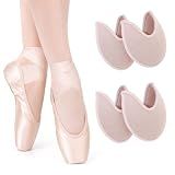 Gemoioio 2 Pairs Pointe Shoe Toe Pads, Cushion & Blister Guard