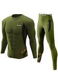 romision Thermal Underwear for Men Long Johns Set Hunting Gear Base Layer