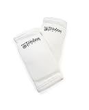 Tandem Sport Volleyball Elbow Pads - Volleyball Pads for Floor Burns and Bruises - Non-Bulky White Volleyball Elbow Pads