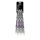 Wild Country Session Quickdraw 6 Pack - Purple/Green 12cm