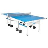 STIGA Outdoor Table Tennis Tables – All-Weather Waterproof Aluminum Ping Pong Tables with Net & Post, QuickPlay Assembly, 108" L x 60" W x 30" H