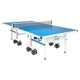 STIGA Outdoor Table Tennis Table – All-Weather Waterproof Aluminum Ping Pong Table with Net & Post, QuickPlay Assembly, 108" L x 60" W x 30" H