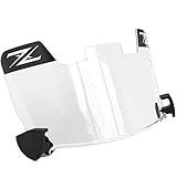 ZIXIOYS Tinted Football Visor, Universal Helmets Fits Youth and Adult Football Helmets (Clear)