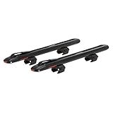 Yakima SupDawg Fully Assembled Rooftop SUP & Surfboard Mount, Holds 2 Boards up to 36" Wide, Tool-Free Installation, Integrated Rollers, SKS Locks