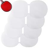 SquEqu 4 Pack Ping Pong Paddles Protector Film Transparent Non-Sticky Table Tennis Rackets Rubber Protective Film for Table Tennis Racket Rubber Sponge Care Kit PingPong Paddle Cleaner Cleaning Kit