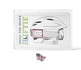 The Liftie Ski Pass Holder (Ice/Clear, 1 Pack)