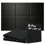 foriy 6 Pack Wall Padding for Golf Simulator 20" x 20" x 2"
