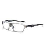 eSeasonGear PG60 Sport Glasses, Pickleball Protective Eyewear, Lens Free (Gray)