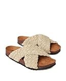 Rip Curl Cayen Bloom Braided Slip On Sandals Slides