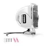 FARBIN Low-Tone Boat Horn 12V Horn for Boats Stainless Steel Horn for Ships