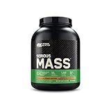 Optimum Nutrition Serious Mass, Weight Gainer Protein Powder, Mass Gainer, Vitamin C and Zinc for Immune Support, Creatine, Chocolate Peanut Butter, 6 Pound (Packaging May Vary)