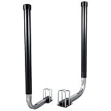 Yorovent Boat Trailer Guides Poles Rustproof Galvanized Steel 40”/48”(BK)