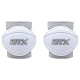 STX Stallion 1K Lacrosse Elbow Pads, Pair, White, Large