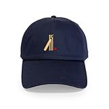 CafePress Cricket Wicket Cap Unique Adjustable Baseball Hat Navy