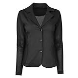 Equine Couture EquiVent H Ladies Show Coat-Black-S