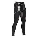 Shock Doctor Boy's Compression Hockey Pant w/Protective Cup, Youth, Multi