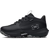 Under Armour Unisex Pre School Lockdown 7, (004) Black/Black/Metallic Silver, 2, US