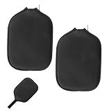 2 Pcs Pickleball Paddle Covers, Universal Case Size Racket Sleeve Paddle Storage Bag Compatible with Most USAPA Standard and Elongated Pickball Paddles