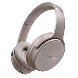 Bose QuietComfort Headphones - Wireless Bluetooth Headphones, Active Over Ear Noise Cancelling and Mic, USB-C Charging, Deep Bass, Up to 24 Hours of Playtime, Sandstone