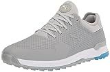 PUMA Men's Proadapt Alphacat Golf Shoe, High Rise Silver-Ibiza Blue, 10