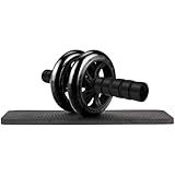 Bnlei Abdominal Wheel, Ab Roller for Abdominal Exercise Machine, Abs Workout Equipment, Core Strengthening Trainer Fitness Belly Training, Entrainement maison equipement. accessories gym stuff