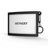 WEYNERY Ski Pass Holder for Goggle Straps with Clip for Zippers and Gear