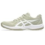 ASICS Men's Upcourt 6 Volleyball Shoes, 10.5, Khaki/White