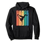 Retro B-Boy Hip Hop Dance Shirt Breakdance Gift Breakdancing Pullover Hoodie