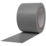 ProTapes Pro 50 Premium Vinyl Safety Marking and Dance Floor Splicing Tape, 6 mils Thick, 36 yds Length x 3" Width, Grey (Pack of 1)