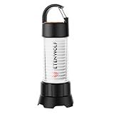 ETENWOLF 2-in-1 Camping Lantern & Flashlight,Camping Lantern Rechargeable 1000LM LED Camping Lantern 6 Light Modes Portable Lantern for Camping Hiking & Outdoor Adventures (Black)