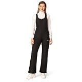 Arctix Women's Essential Insulated Bib Overalls, Black, Large Short