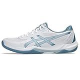 ASICS Men's Gel-Rocket 12 Volleyball Shoes, 10.5, White/Cool Grey