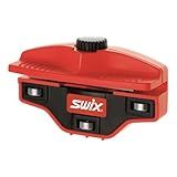 Swix TA3008 Phantom Edger Pro with Rollers, Adjustable Side Edge Tool, Red