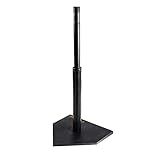 Champro Heavy Duty Rubber Batting Tee BLACK, One Size, BLACK