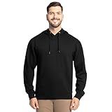 Fruit of the Loom mens Eversoft Fleece Sweatshirts & Hoodies Shirt, Pullover - Black, XX-Large US
