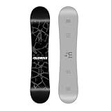 5th Element Shock Snowboard for Men-Freeride-All Mountain, Designed for Beginner and Intermediate Snowboarders with Rocker-Regular and Wide- (158cm Wide)