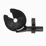 TRUGLO EZ-Rest Capture-Style Contained-Brush Left-Hand Convertible Ultra-Lighweight Quiet Tough All-Weather Black Archery Arrow Rest