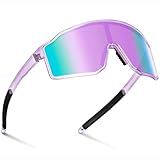 Polarized Kids Sunglasses, UV400 Protection Baseball Sunglasses for Youth Boys Girls, Softball Cycling Running Sports Glasses